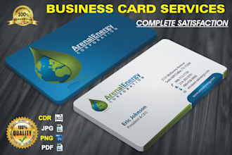 design unique business card post card