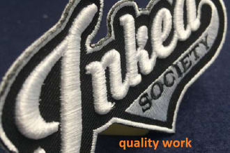do 3d puff embroidery digitizing logo dst pes
