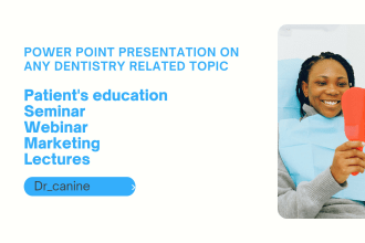 create master class dental presentation and templates