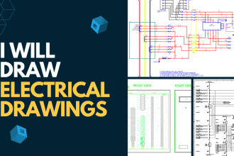 draw or redraw electrical drawings in autocad