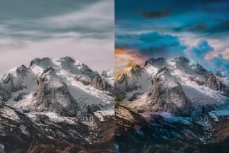 do lightroom editing and color correction