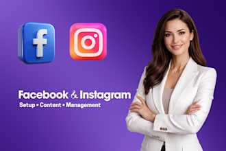 set up and manage your facebook and instagram business pages