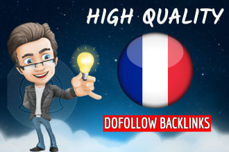 build premium dofollow french backlinks for local seo
