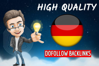 build premium dofollow german backlinks for local seo
