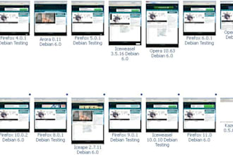 analyze your website in 50 different platform and give you the screen shot