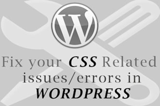 fix wordpress HTML, CSS, PHP, javascript issues