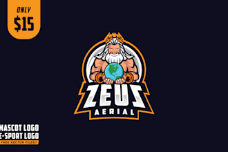 design mascot or character gaming logo