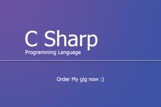 programming using c sharp