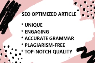 ghostwrite an SEO optimized blog post