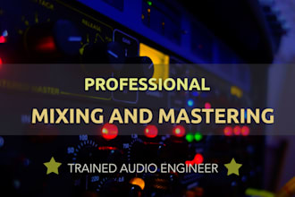 do professional audio mixing