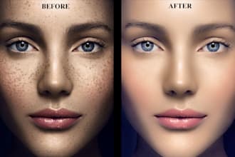 professional photo retouching in adobe photoshop