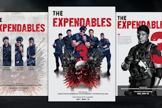 design a modern poster