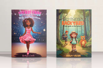design your book covers,children and fantasy book cover