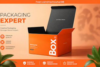 design unique product package, product packaging design