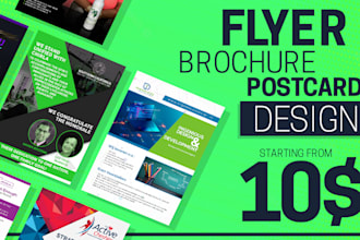 do company profile design or brochure for your business in 24 hours