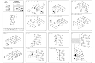 design step by step assembly instructions