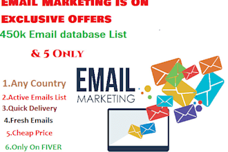 provide your niche targeted email list for your business