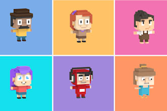 create cute 3d character from a 2d image or photo