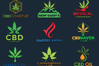 do medical cannabis weed marijuana hemp cbd oil logo