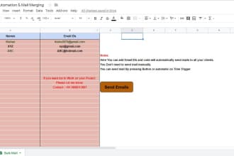 do mail merging for you