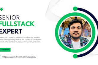 develop secure and scalable backend using nodejs and express