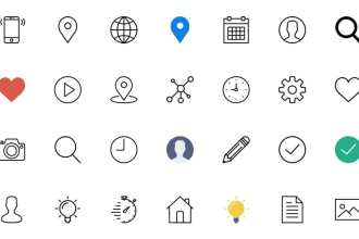 design icon and logo for your website