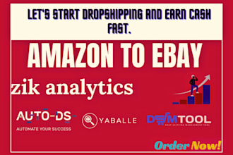 do amazon to  ebay dropshipping listings