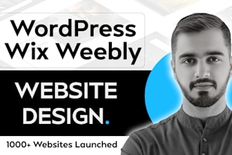 design or redesign wordpress weebly wix business website