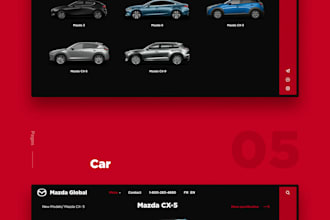 design modern web UI UX website design, with UX research