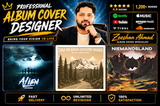 design album cover art for spotify and podcasts