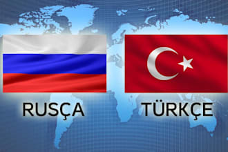 translate between turkish russian english professionally