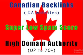 build canadian backlinks high domain authority ca domains