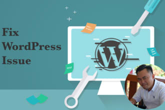 fix an issue with your wordpress