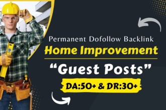 do guest post backlinks, in da 50 to 90 high traffic sites