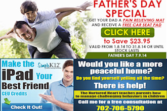 design a professional  banner
