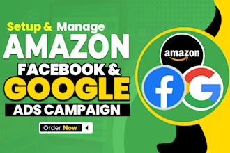 manage your google ads, facebook ads, amazon PPC campaigns for sales growth
