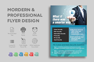 design creative and professional flyer within 6 hours