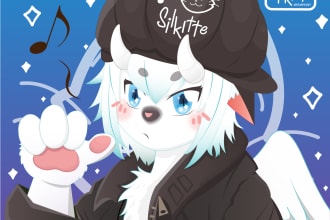do furry headshot by you request