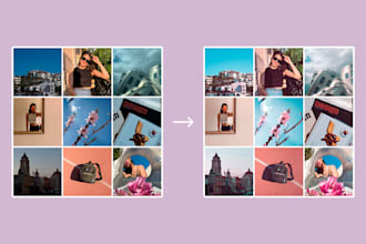 edit your instagram photos, design your feed and presets