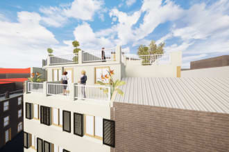 draft plans and 3d model your architecture project 24hrs