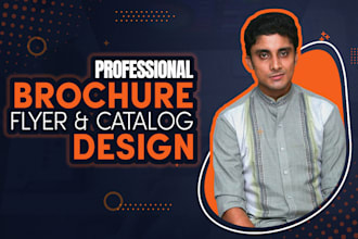design professional brand identities, flyers, brochures