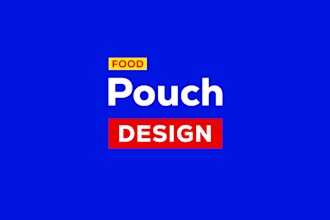 design premium stand up pouch packaging for your food brand