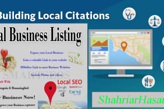 500 live google map local citations for SEO
