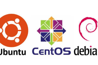 install linux os, centos, ubuntu,