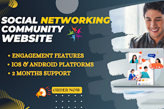 develop social networking community site