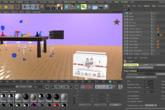 create 3d animation for you