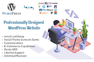 design and develop wordpress website