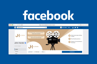 design facebook cover, header, banner, post, stories