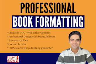 do book formatting, book interior design and  workbook design