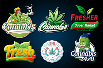 design cannabis,marijuana,hemp,organic,weed logo or character